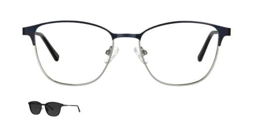 Optical frame with clip-on TONNY 0087C1