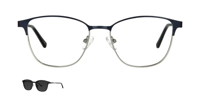 Optical frame with clip-on TONNY 0087C1