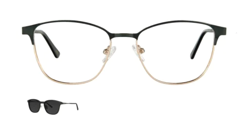 Optical frame with clip-on TONNY 0087C2