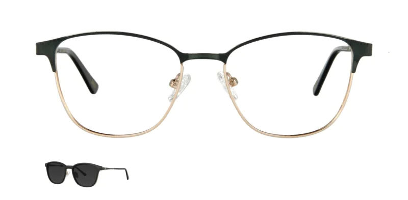 Optical frame with clip-on TONNY 0087C2