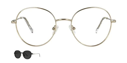 Optical frame with clip-on TONNY 0088C1