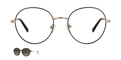 Optical frame with clip-on TONNY 0088C3