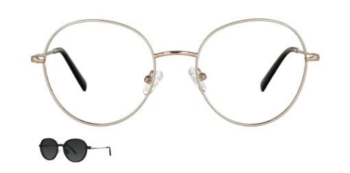 Optical frame with clip-on TONNY 0088C4