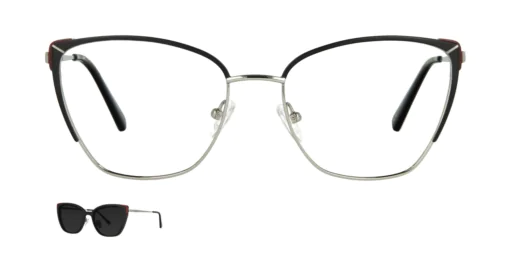 Optical frame with clip-on TONNY 0042C3