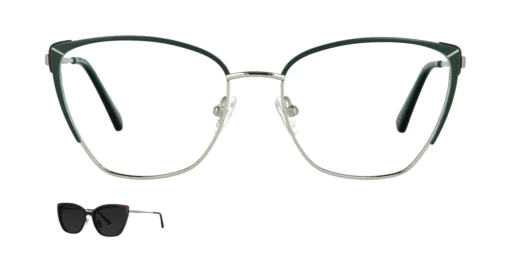 Optical frame with clip-on TONNY 0042C4