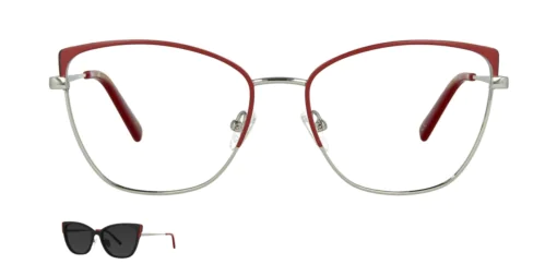 Optical frame with clip-on TONNY 0043C4