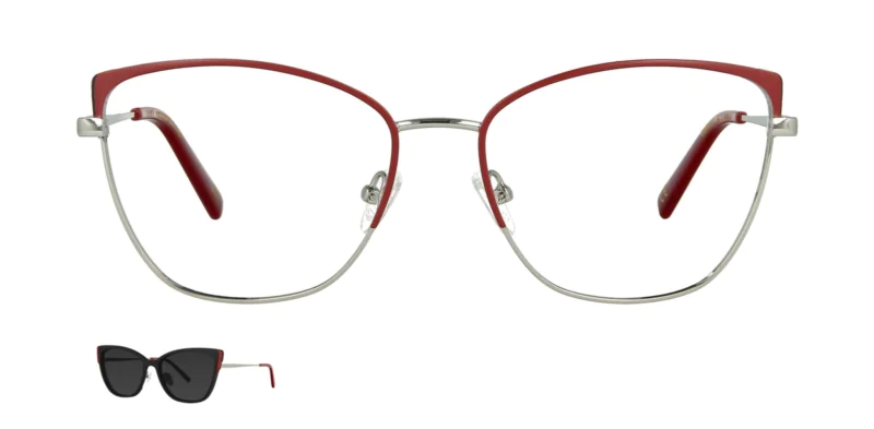 Optical frame with clip-on TONNY 0043C4
