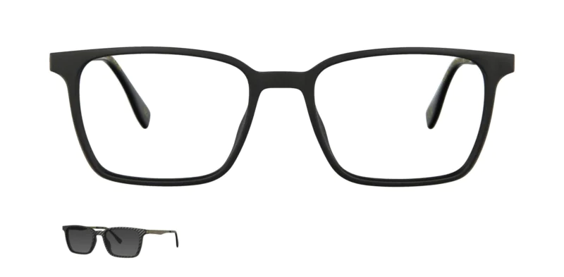Optical frame with clip-on TONNY 0046C1