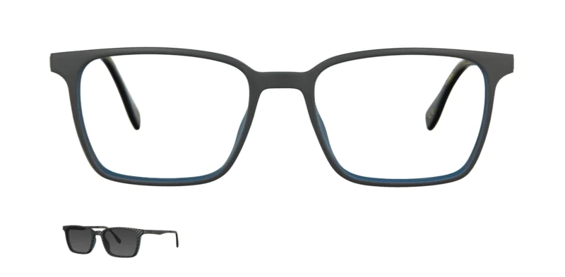 Optical frame with clip-on TONNY 0046C3
