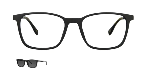 Optical frame with clip-on TONNY 0047C1