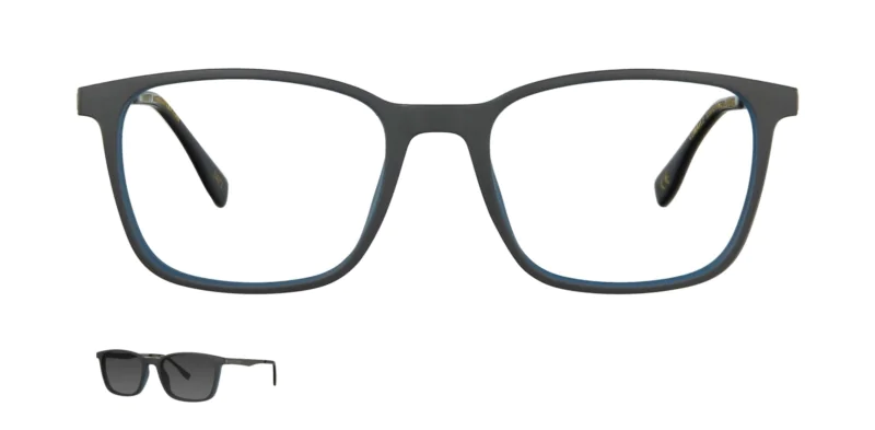 Optical frame with clip-on TONNY 0047C2