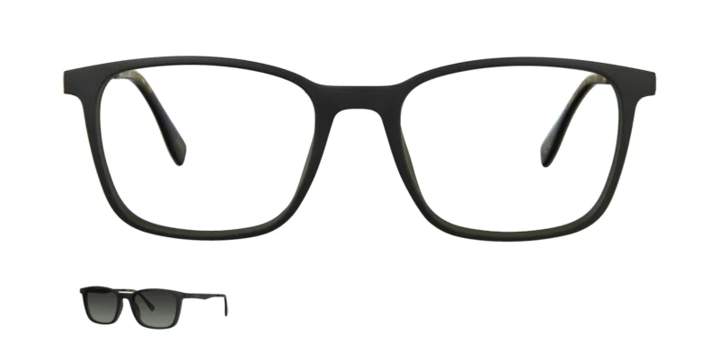 Optical frame with clip-on TONNY 0047C3