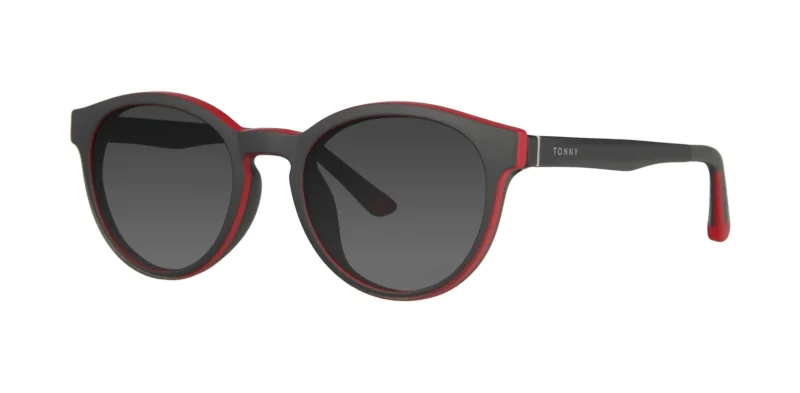 Optical frame with clip-on TONNY 0048C2SET