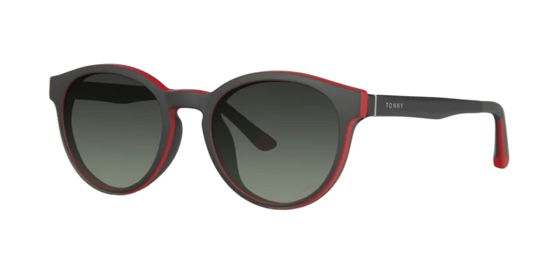 Optical frame with clip-on TONNY 0048C2SET