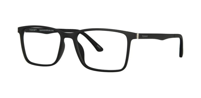 Optical frame with clip-on TONNY 0066C1SET