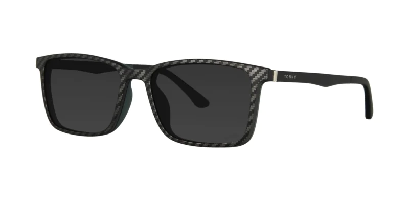 Optical frame with clip-on TONNY 0066C2SET