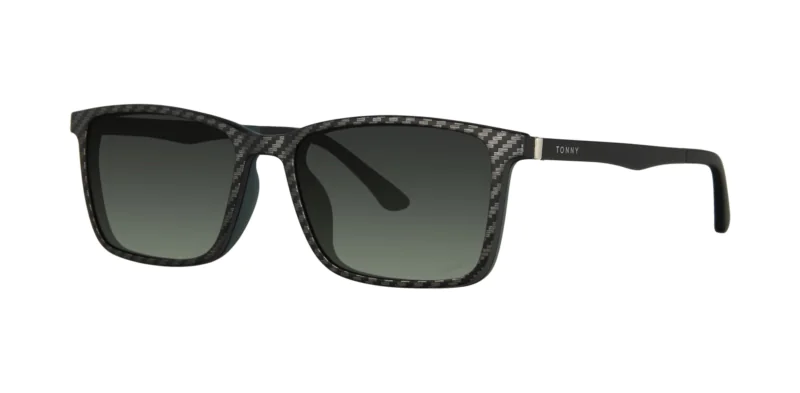 Optical frame with clip-on TONNY 0066C2SET