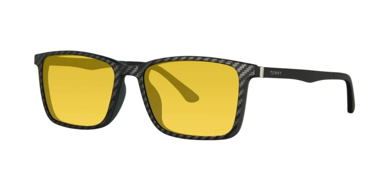 Optical frame with clip-on TONNY 0066C2SET