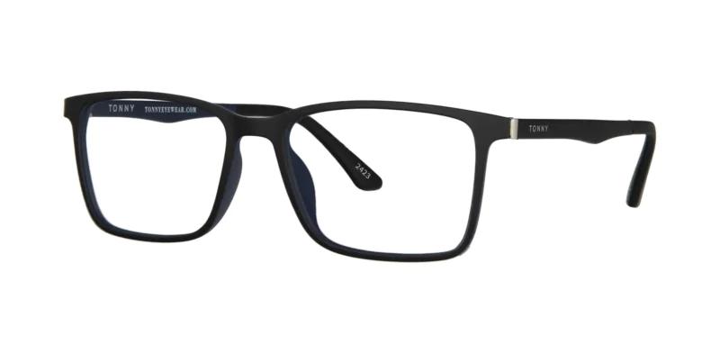 Optical frame with clip-on TONNY 0066C3SET