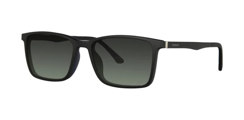 Optical frame with clip-on TONNY 0066C3SET