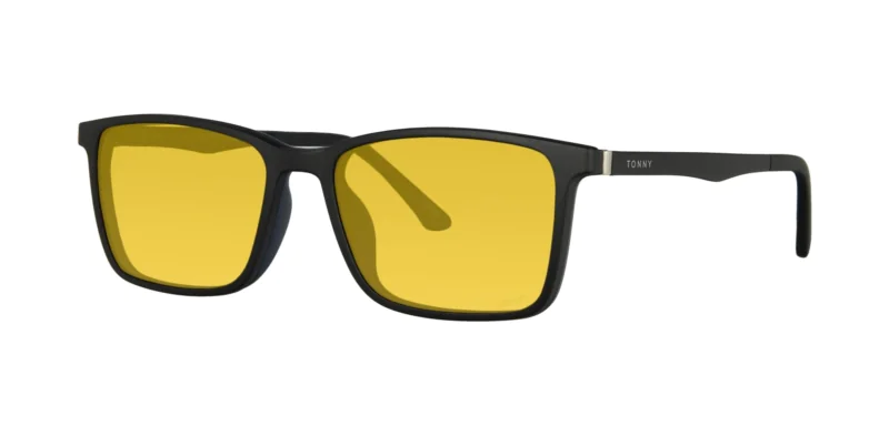 Optical frame with clip-on TONNY 0066C3SET