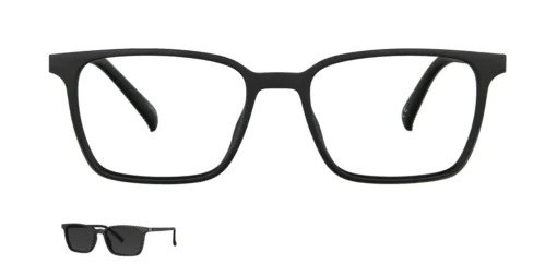 Optical frame with clip-on TONNY 0075C1