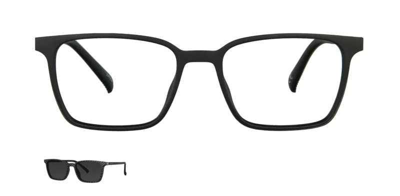 Optical frame with clip-on TONNY 0075C1