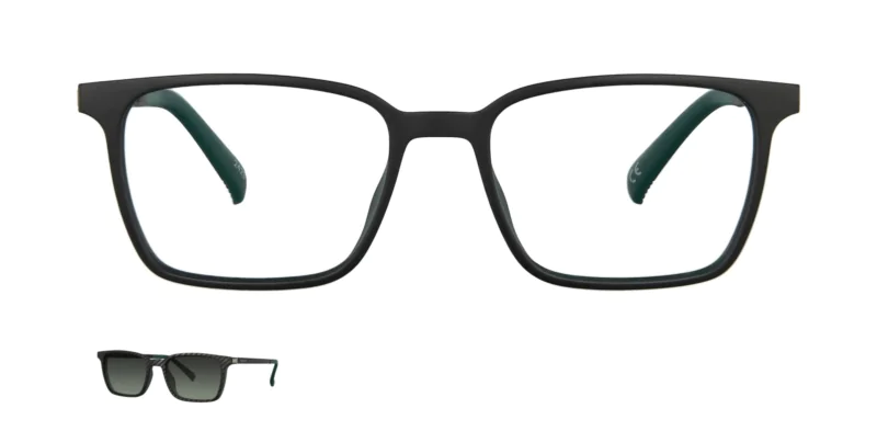 Optical frame with clip-on TONNY 0075C2