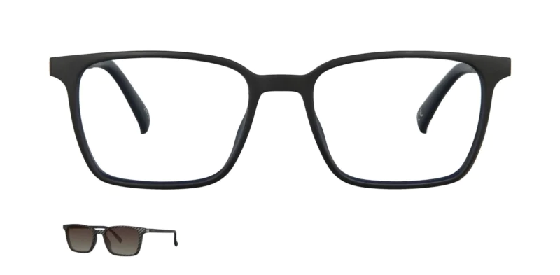 Optical frame with clip-on TONNY 0075C3