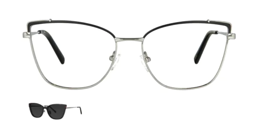 Optical frame with clip-on TONNY 0041C1