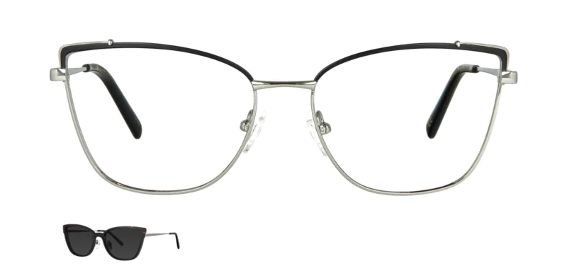 Optical frame with clip-on TONNY 0041C1