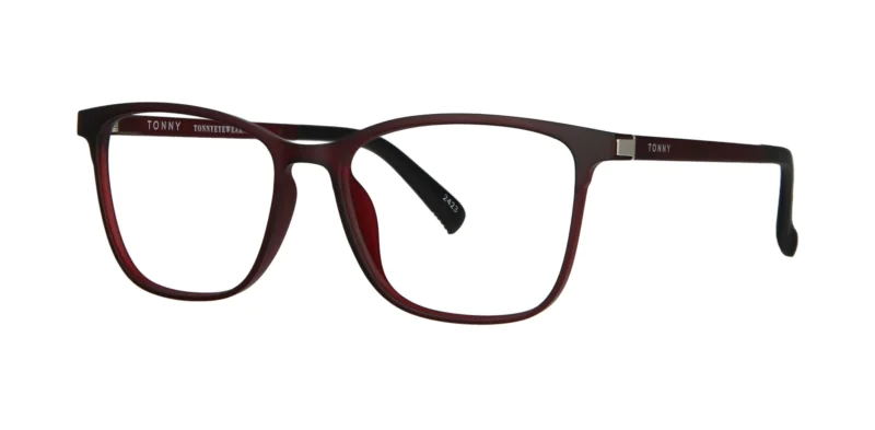 Optical frame with clip-on TONNY 0062C3SET