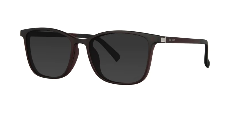 Optical frame with clip-on TONNY 0062C3SET