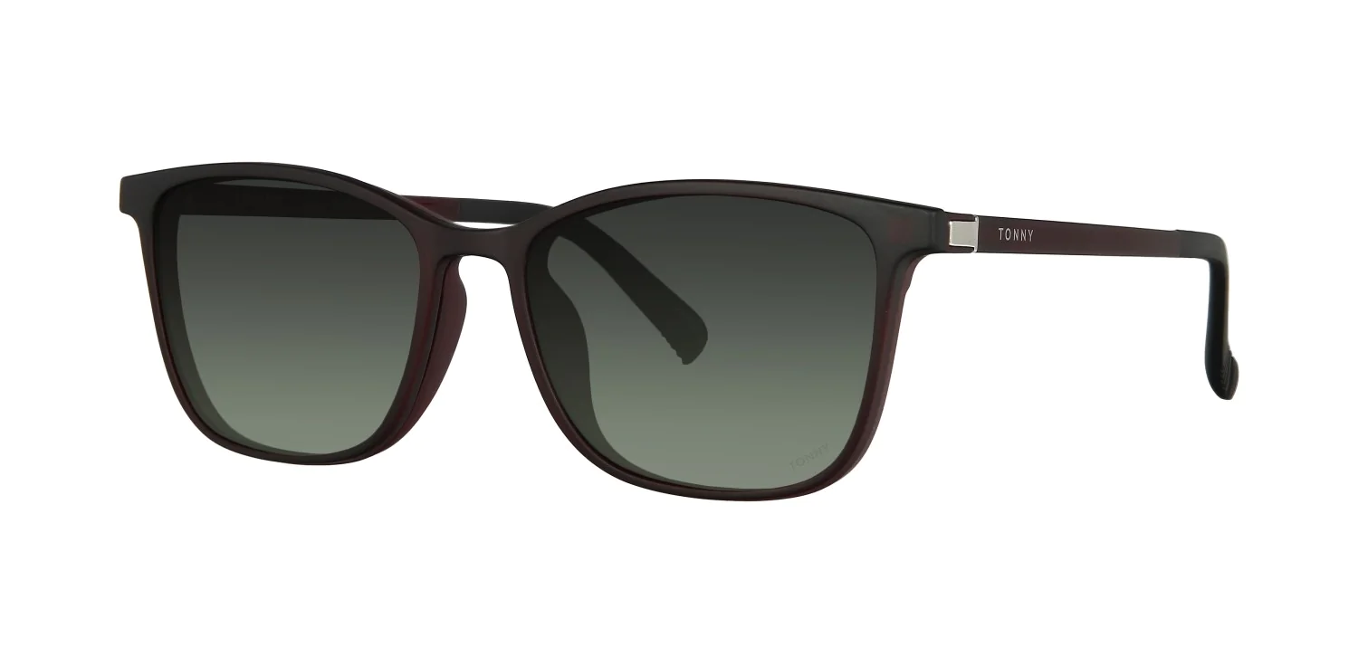 Oprawa z nakładkami clip-on TONNY 0062C3SET