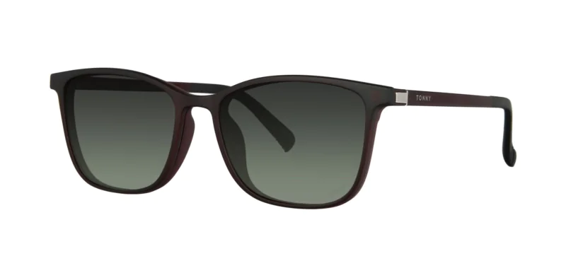 Optical frame with clip-on TONNY 0062C3SET