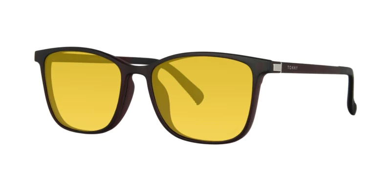 Optical frame with clip-on TONNY 0062C3SET