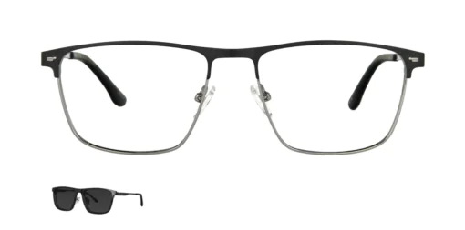 Optical frame with clip-on TONNY 0085C2