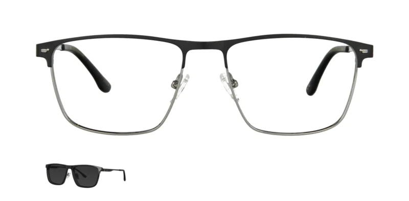 Optical frame with clip-on TONNY 0085C2