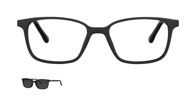 Optical frame with clip-on TONNY 0076C1