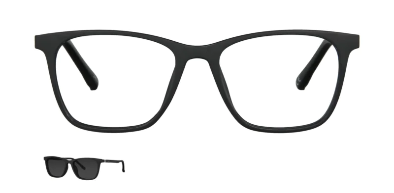 Optical frame with clip-on TONNY 0077C1