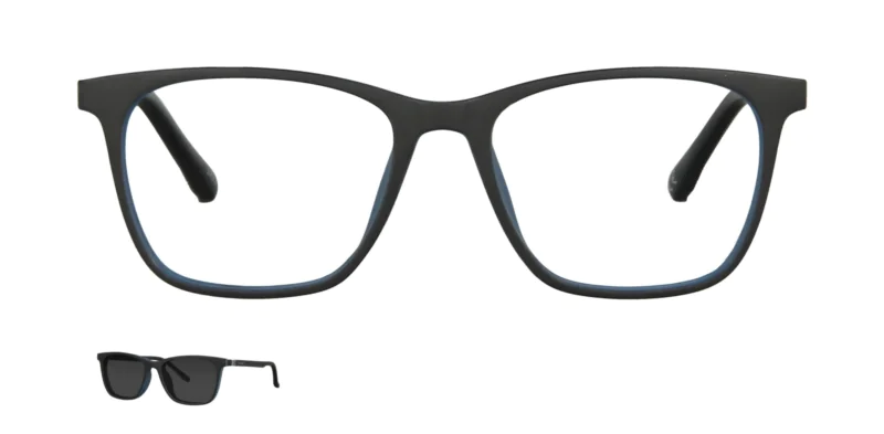 Optical frame with clip-on TONNY 0077C3