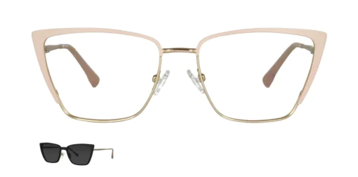 Optical frame with clip-on TONNY 0081C1