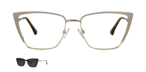 Optical frame with clip-on TONNY 0081C2