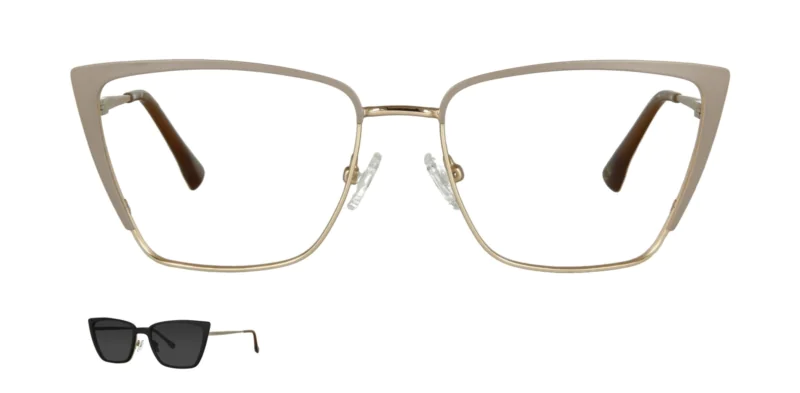 Optical frame with clip-on TONNY 0081C2