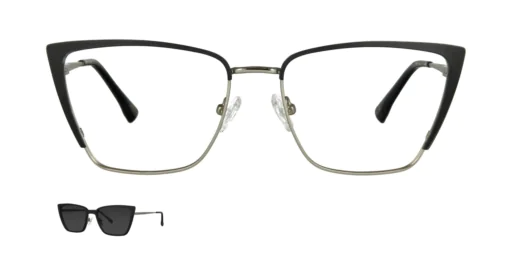 Optical frame with clip-on TONNY 0081C3