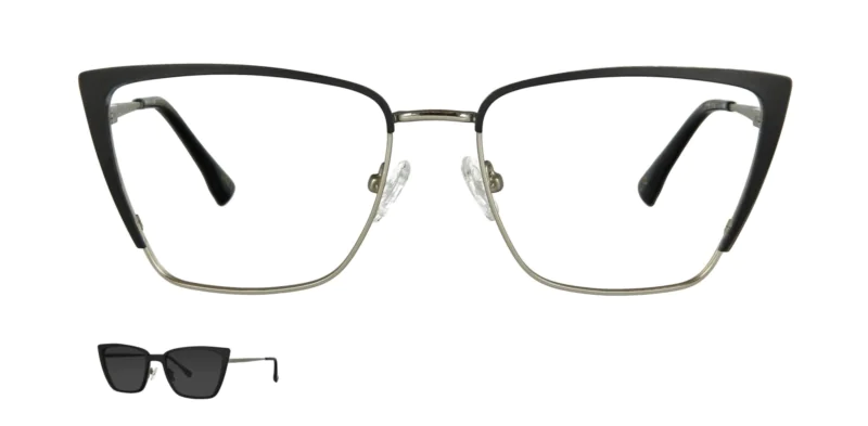 Optical frame with clip-on TONNY 0081C3