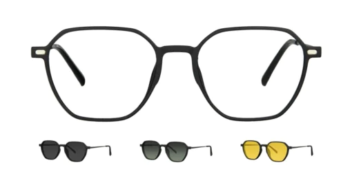 Optical frame with clip-on TONNY 0059C1SET