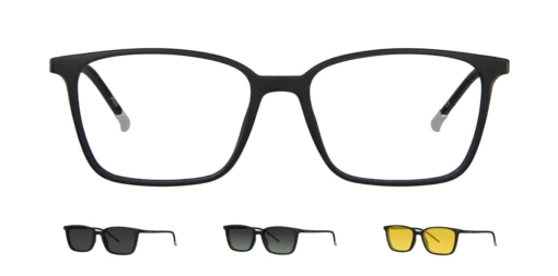 Optical frame with clip-on TONNY 0065C3SET