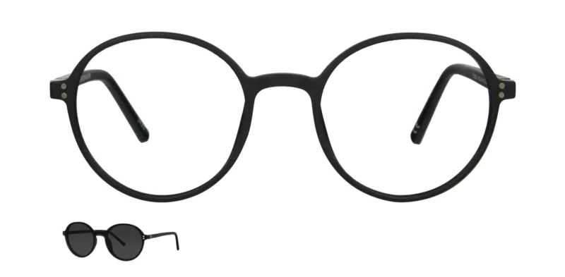 Optical frame with clip-on TONNY 0093C1