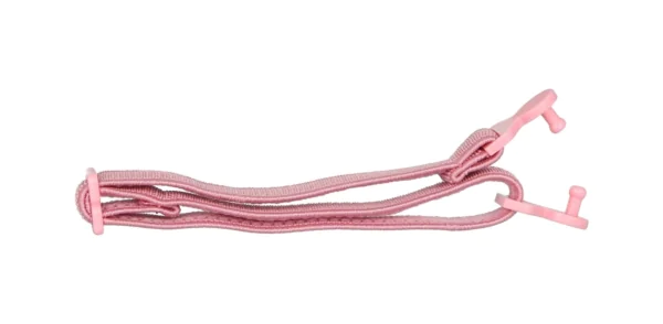 Regulowana gumka z haczykiem do okularów dla dzieci różowa do modeli 3055, 3059